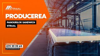 PRODUCEREA PANOURILOR SANDWICH STRAAL [upl. by Htilil625]