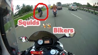 Squids wants to race Bikers best ever reply [upl. by Judson]