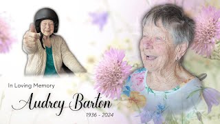 Live Stream of the Funeral Service of Mrs Audrey Barton [upl. by Schechinger]