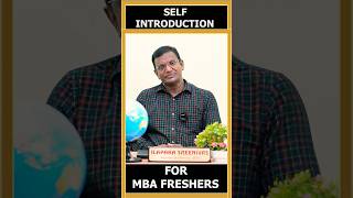 Self Introduction for MBA FreshersIt helps you in your interviewviralvideo trendingshorts [upl. by Mile]