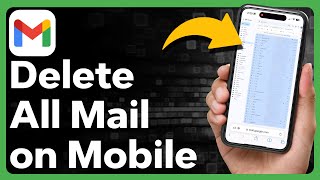 How To Delete All Gmail Emails On iPhone [upl. by Anahsirk20]