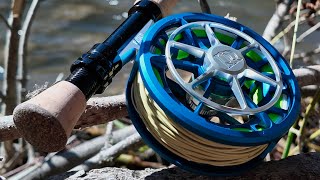 ROSS EVOLUTION SALT R Fly Fishing Reel  First Look And Unboxing  Matte Blue 78WT [upl. by Leopoldine662]