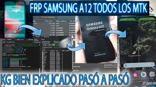 KG LOCKED SAMSUNG A12 FUNCIONAL PARA LOS SAMSUNG MTK CON TEST POINT CON HYDRATOOL Y UNLOCKTOOL BIEN [upl. by Peacock716]