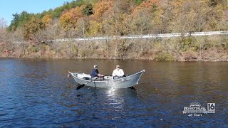 Gravy Boat Guide Service Fall Trout Fishing [upl. by Eleen]