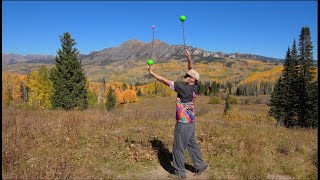 Spinning Poi In Crested Butte 2024 [upl. by Angeli409]