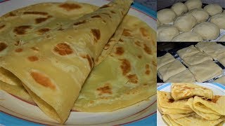 Mauritian Cuisine Soft Roti Recipe  Mauritian FlatBread  Indian Pharata [upl. by Xxam]