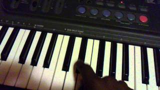 Ryan Leslie  Addiction on piano  tutorial by Sean [upl. by Townie]