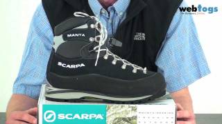 Scarpa Manta Boots  Classic winter mountaineering boots for UK and Alpine walking climbing [upl. by Ulu228]