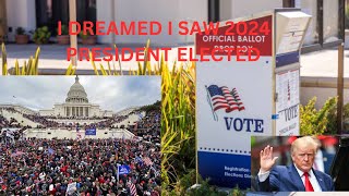 I DREAMED I SAW THE 2024 ELECTION PRESIDENT DONALD TRUMP VOTING MACHINES TURNED OUT [upl. by Linnea]