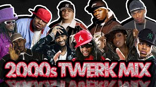 00s HIP HOP TWERK MIX Throwback 2000s Hip Hop DJ Mix ft Nelly Usher 50 Cent Chris Brown T Pain E 40 [upl. by Ing]