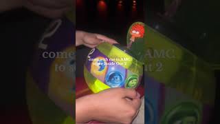 INSIDE OUT 2 AMC POPCORN BUCKET amctheatres insideout2 popcornbucket insideout pixar disney [upl. by Liva]