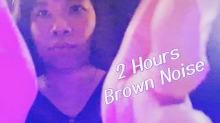 ASMR 2 HOURS BROWN NOISE WITH SLOW MOTION VISUALS FOR SLEEP You can close your eyes 🤎 [upl. by Sarina]