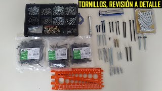 TIPOS DE TORNILLOS  CARPINTERÍA Y OTROS [upl. by Ahseinet]