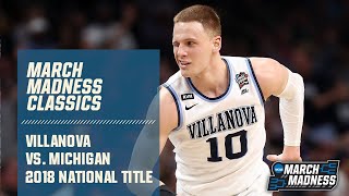 2018 March Madness NCAA title game Villanova v Michigan FULL [upl. by Mrots]