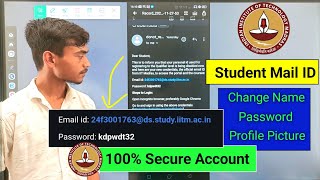 how to Secure IITM Student Mail ID Change email password profile picture  IIT MADRAS Foundation [upl. by Lsiel821]