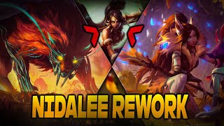 Full  Bewitching Nidalee 2012 Visual Upgrade League of Legends Skin Spotlight [upl. by Willamina]