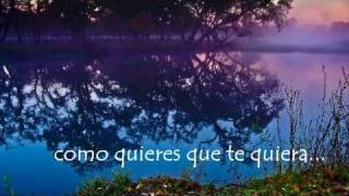 Como quieres que te quiera  Rosario Flores  HD Lyrics on Screen [upl. by Ellenaj]