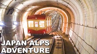 Japan Alps Adventure Taking Japans Highest Railway from Nagano to Toyama  Japan Travel [upl. by Yokum842]