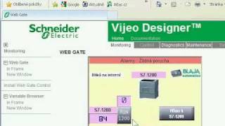 Web server HMI panelu Magelis STU655 [upl. by Awhsoj197]