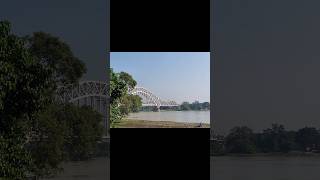 Jubilee Bridge  Hooghly river shorts like comment subscribe [upl. by Yrrek]