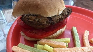 Spicy Black Bean Burgers Weight Watchers 5SP [upl. by Jea976]