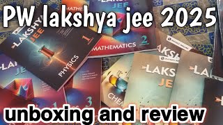 physics wallah lakshya Jee 2025 Module unboxing  Pw module unboxing  Pw lakshya Module unboxing [upl. by Boffa]