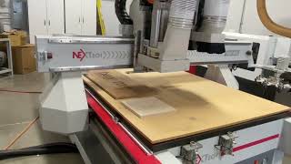 Nextech Excitech Osai R300 4x8 CNC Router [upl. by Sakiv482]