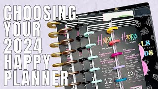 Choosing your 2024 Happy Planner  Overview of the Different Sizes and Layouts From Happy Planner [upl. by Ynohtnael]