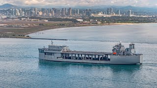 Latest Navy expeditionary sea base to be commissioned in Coronado [upl. by Sedgewake]