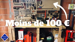 Je fabrique un établi pour moins de 100 € [upl. by Ltsyrk]