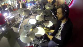 drumtec booth at MusikMesse Frankfurt 2013 Halle 30 Part 2 [upl. by Nima379]