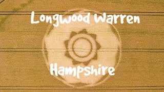 Crop Circle Cheesefoot Head Longwood Warren Reported 1072018 [upl. by Lehcer]