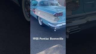 RARE BONNEVILLE MODEL 1958 Pontiac very nicely restored [upl. by Hole]