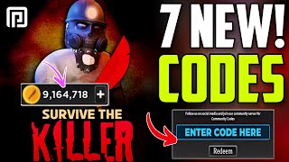 NEW ALL WORKING CODES FOR SURVIVE THE KILLER IN OCTOBER 2024 ROBLOX SURVIVE THE KILLER CODES [upl. by Bassett907]