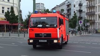 LHF Berliner Feuerwehr FW Prenzlauer Berg [upl. by Holna]