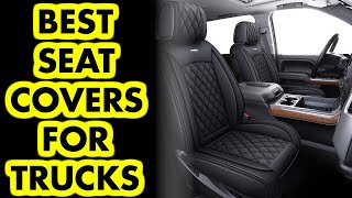 Top 5 Best Seat Covers For Trucks  USA  2023 [upl. by Kessiah]