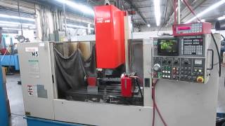 Mazak VTC41M CNC Vertical Machining Center  Online Auction wwwmachinesusedcom [upl. by Aehsila638]