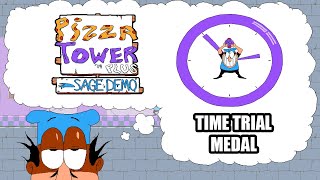 PIZZA TOWER 19 PLUS  TIME TRIAL MEDALS [upl. by Noslen]