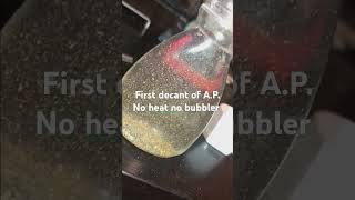 First decant of AP solution gold recovery [upl. by Coppola]