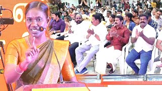 சீமான் கைத்தட்டலோடு காளியம்மாள் பேசிய மிக முக்கிய பேச்சு  Ntk Kaliammal Speech Infront Of Seeman [upl. by Stoat]