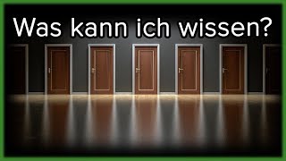 Du weißt nichts  Erkenntnistheorie [upl. by Annayr]