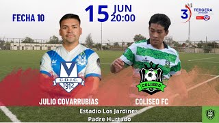 TerceraB Resumen Julio Covarrubias vs Coliseo FC  Fecha 10 [upl. by Delanos]