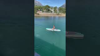 캐나다 유콘 카크로스 호수 아이들 Children playing in Carcross Yukon Canada🇨🇦 [upl. by Attaymik]