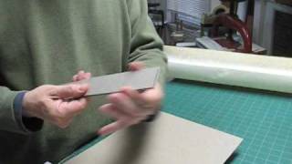 Making a Slipcase Pt1  Cutting and lining [upl. by Odlawso]