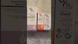 fixdermaskincare Durave range pr collaboration ashortaday fixderma trending skincare luv [upl. by Constancy751]