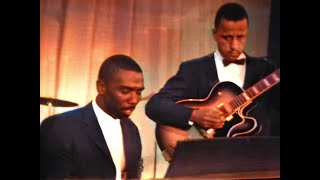 Jimmy Smith Trio Antibes Jazz Festival France July 19th 1962 Colorized [upl. by Boyes361]