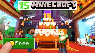 Playing Through PURE MINECRAFT NOSTALGIA 15 Years MiniGames and Museum Minecraft DLC [upl. by Angelique857]