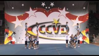 RMWest2015  Magic Saints  Senior Coed Cheer Level 5 [upl. by Nomrej]