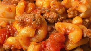 Crockpot Goulash with Uncooked Macaroni Recipe [upl. by Hankins236]