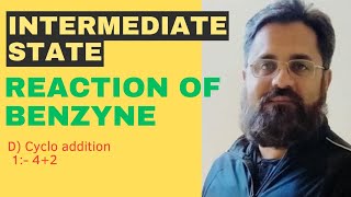 Reaction Of Benzyne Cyclo Addition 42 [upl. by Dorran]